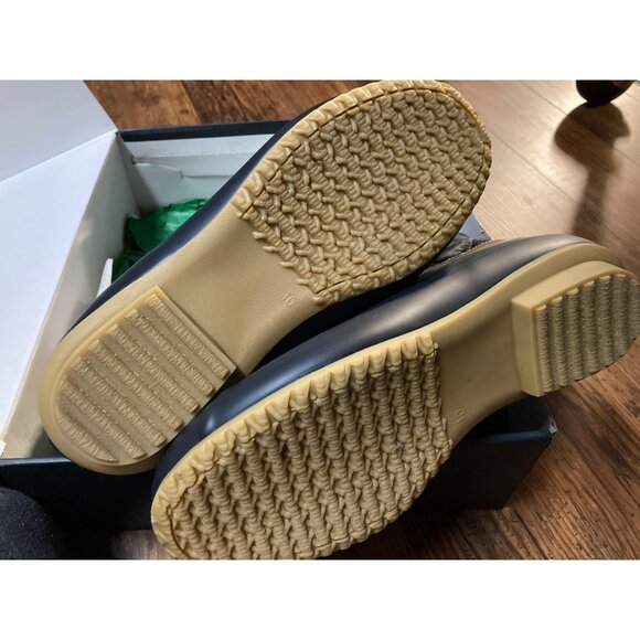 Tommy Hilfiger Arcadia Quilted Winter Duck Boots Black Navy Size 10M New In Box - Picture 3 of 7